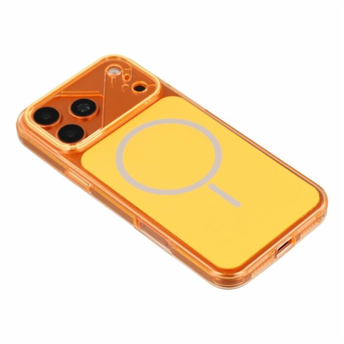 Bild 3,  iPhone 18 Pro Max/17 Pro Max Skal MagSafe Reptåligt Orange