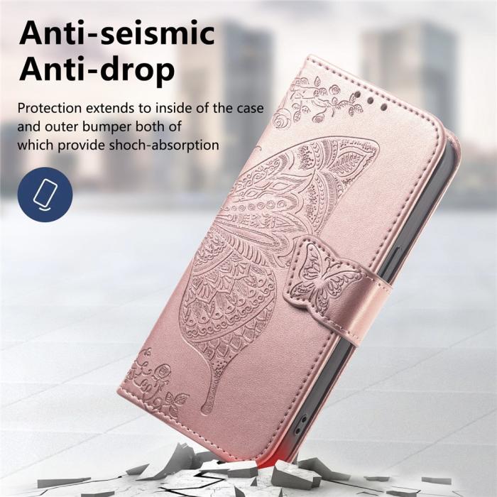 Bild 5,  Xiaomi 17 Fodral Läder Mandala Roséguld
