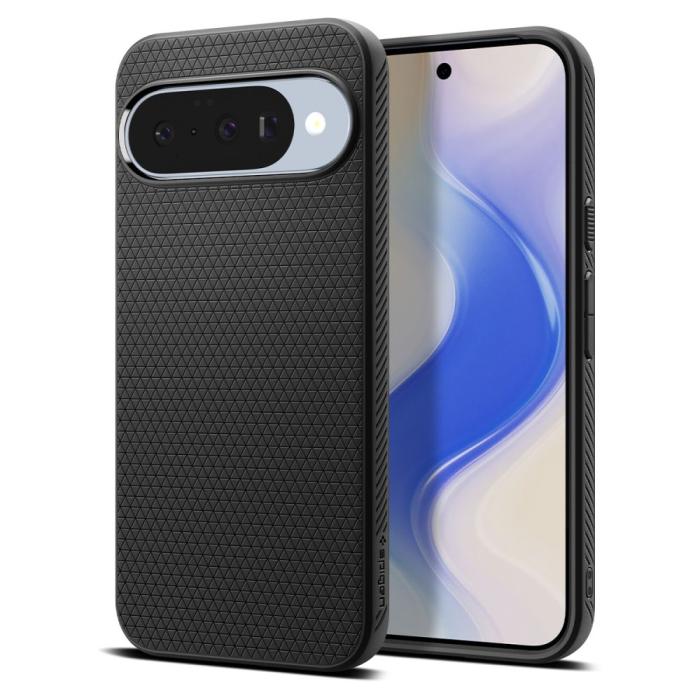 Bild 2, Spigen Spigen Google Pixel 10 / 10 Pro Skal MagSafe Liquid Air Matt Svart