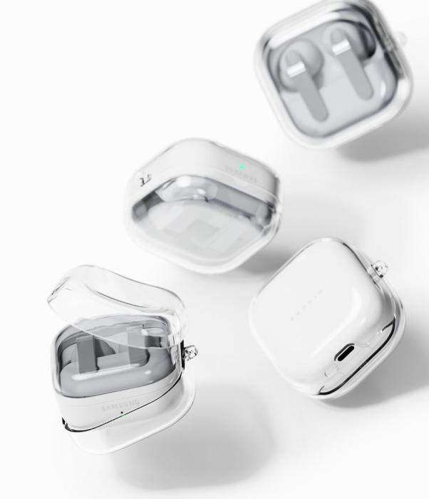 Bild 3, Ringke Ringke Galaxy Buds 4 / 4 Pro Skal Air Transparent / Svart