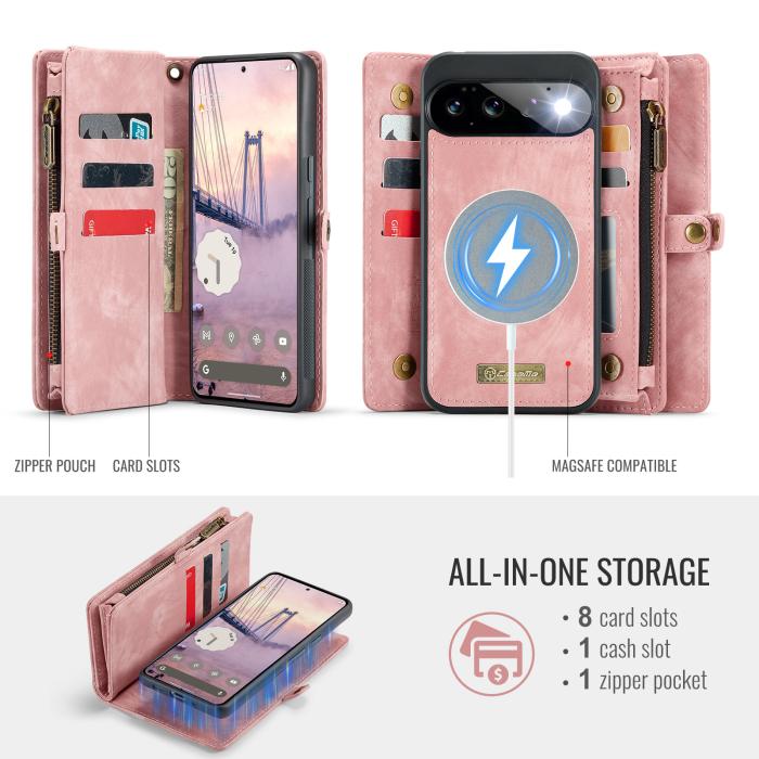 Bild 3, CASEME CASEME Google Pixel 11 / 11 Pro Fodral 2in1 Multifunktionell