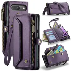 CASEME CASEME Google Pixel 10/10 Pro / 9/9 Pro Fodral L&auml;der Lila