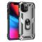  iPhone 14 Pro Skal Hybrid Armor Ring Silver