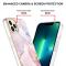  iPhone 14 Pro Skal Marmor Electroplate TPU