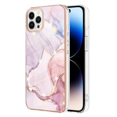  iPhone 14 Pro Skal Marmor Electroplate TPU