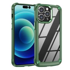  iPhone 15 Pro Max Skal Armor Shockproof Hybrid Gr&ouml;n