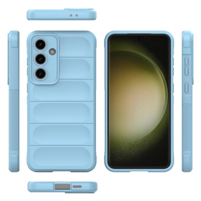 Bild 6,  Samsung Galaxy S24 FE Skal Magic Shield Ljus Blå