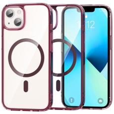 ColorPop ColorPop iPhone 13 Skal CH MagSafe Transparent/R&ouml;d