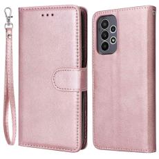  Samsung Galaxy A23 5G 2in1 Magnet/Pl&aring;nboksfodral Ros&eacute;guld