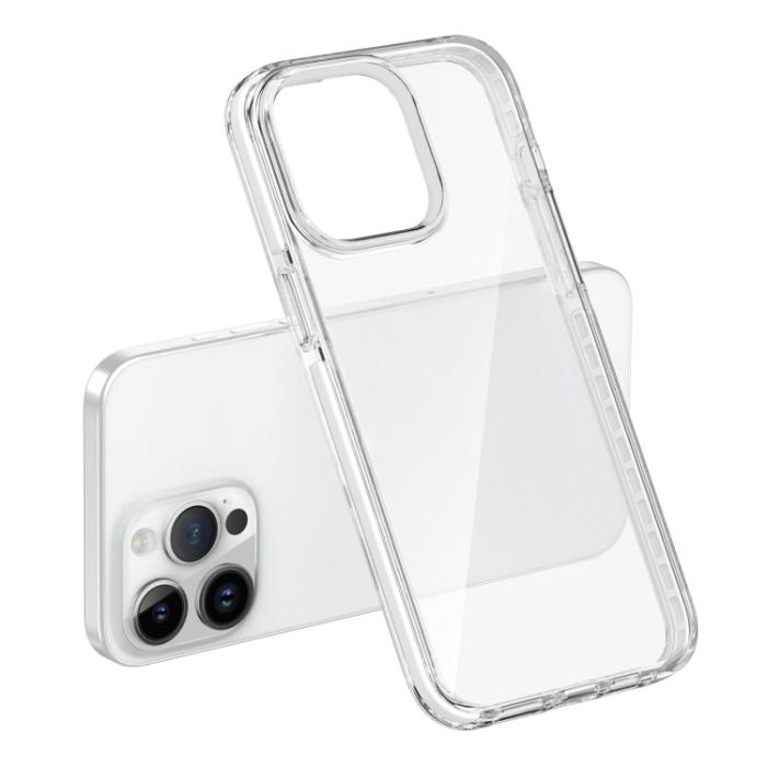 Bild 6,  iPhone 15 Pro Skal Hybrid Dual-Color Vit