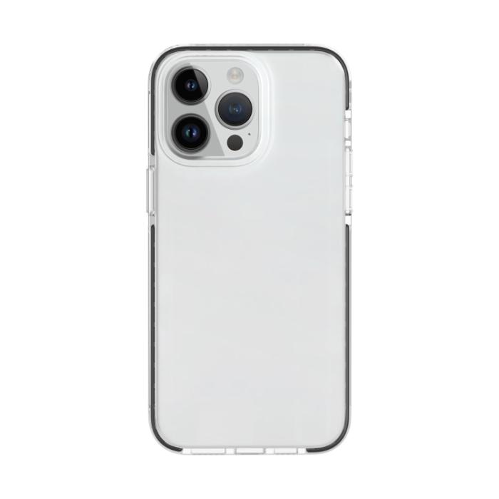 Bild 3,  iPhone 15 Pro Skal Hybrid Dual-Color Svart
