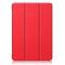  iPad Air 2026-2020 Fodral Tri-Fold Litchi Röd
