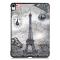  iPad Air 2026-2020 Fodral Tri-Fold Eiffeltornet