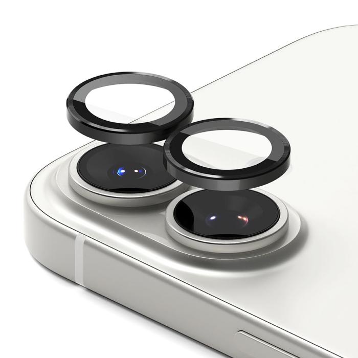 Bild 2, Ringke Ringke iPhone 17 2-PACK Linsskydd Svart