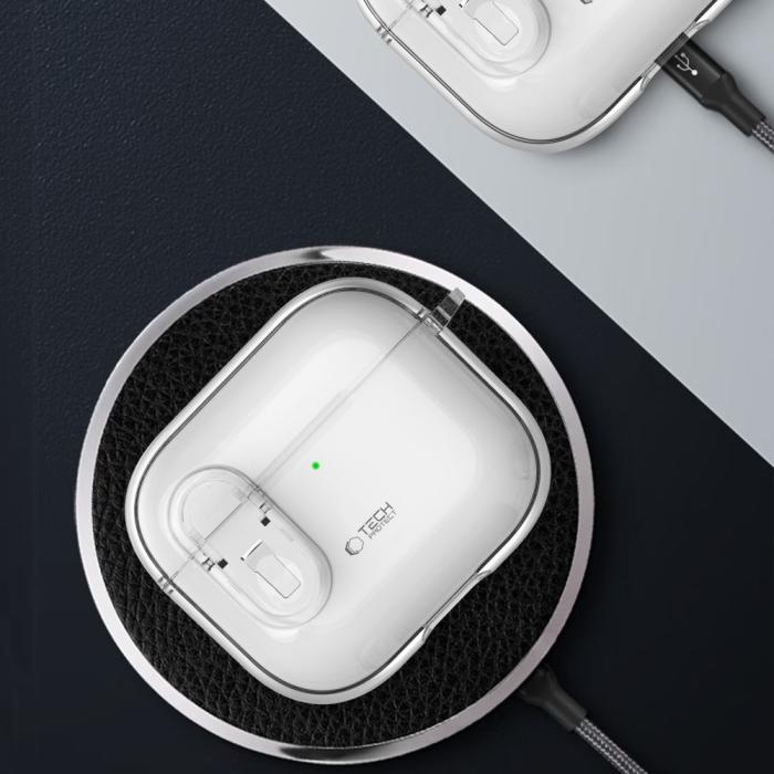 Bild 5, Tech-Protect Tech-Protect AirPods 4 Skal Slim Hook Transparent
