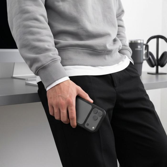 Bild 5, Tech-Protect Tech-Protect iPhone 18 Pro/17 Pro Skal MagMat CC Mattsvart