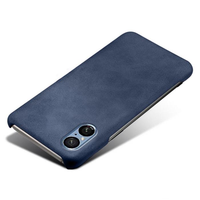 Bild 3,  Sony Xperia 5 V Skal Läderbelagt Blå