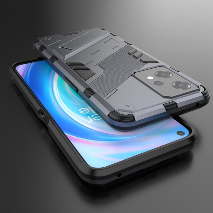 Bild 4,  OnePlus Nord CE 2 Lite 5G Skal Hybrid Armor Kickstand Grå