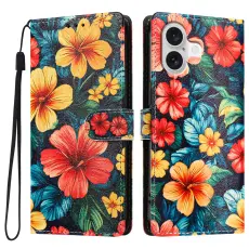  iPhone 17 / 18 Fodral Med Tryck Blommor