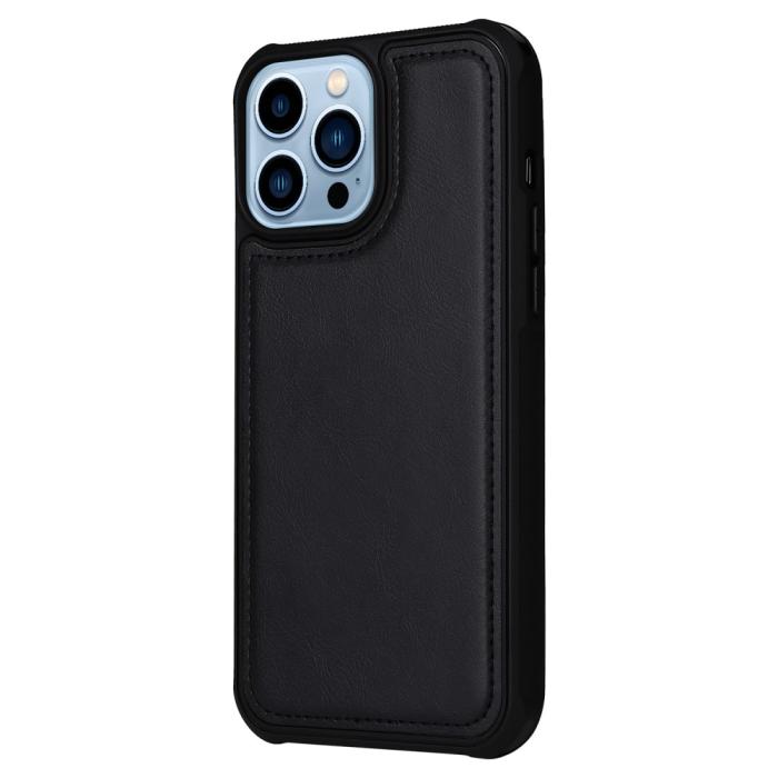 Bild 4,  iPhone 13 Pro Fodral/Skal 2in1 Magnet Multifunktionellt Svart