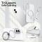  Samsung Galaxy S25 Edge Skal MagSafe Kickstand Hybrid Vit