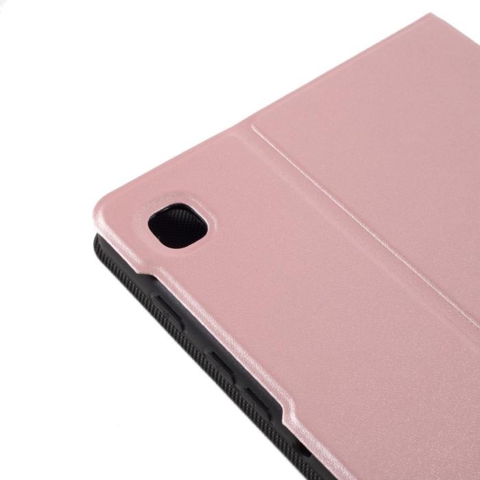 Bild 6,  Samsung Galaxy Tab A7 Lite 8.7 Fodral Case Stand Roséguld
