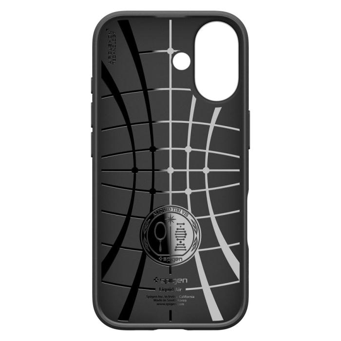 Bild 3, Spigen Spigen iPhone 17 Skal Liquid Air Matt Svart