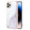 iPhone 14 Pro Skal Marmor Electroplate TPU