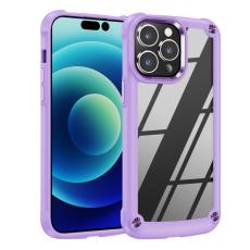  iPhone 15 Pro Max Skal Armor Shockproof Hybrid Lila