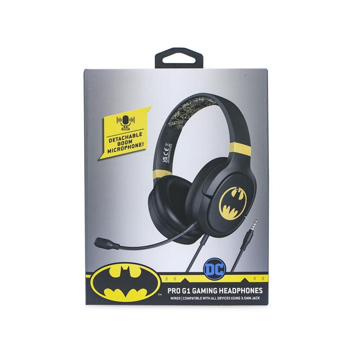 Bild 2, OTL Batman Gaming-Headset Over Ear Bom-Mikrofon
