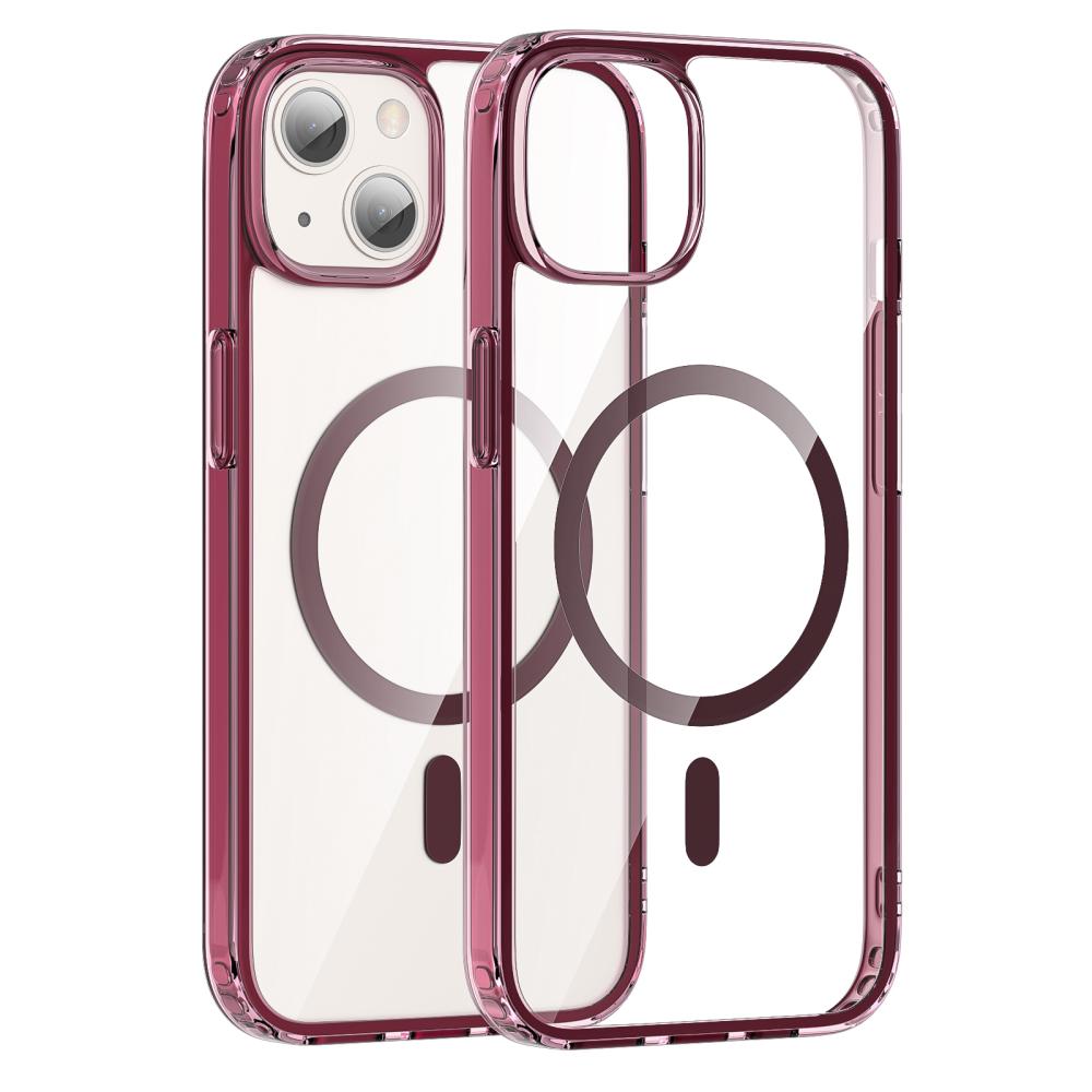 ColorPop ColorPop iPhone 13 Skal CH MagSafe Transparent/Röd