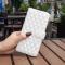  Motorola Moto G55 5G Fodral Diamond Läder Vit