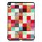  iPad Air 2026-2020 Fodral Tri-Fold Färgade Fyrkanter