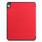  iPad Air 2026-2020 Fodral Tri-Fold Litchi Röd