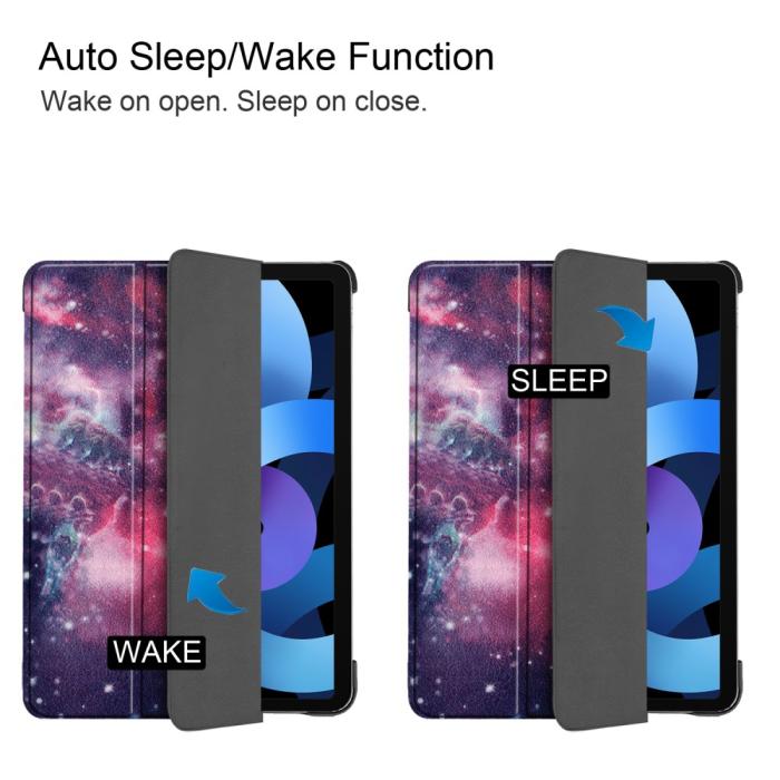 Bild 4,  iPad Air 2026-2020 Fodral Tri-Fold Cosmic Space