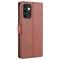 AZNS Samsung Galaxy A72 - AZNS Läder Fodral - Brun