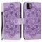  Samsung Galaxy A22 5G - Mandala Plånboksfodral - Lila
