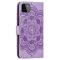  Samsung Galaxy A22 5G - Mandala Plånboksfodral - Lila