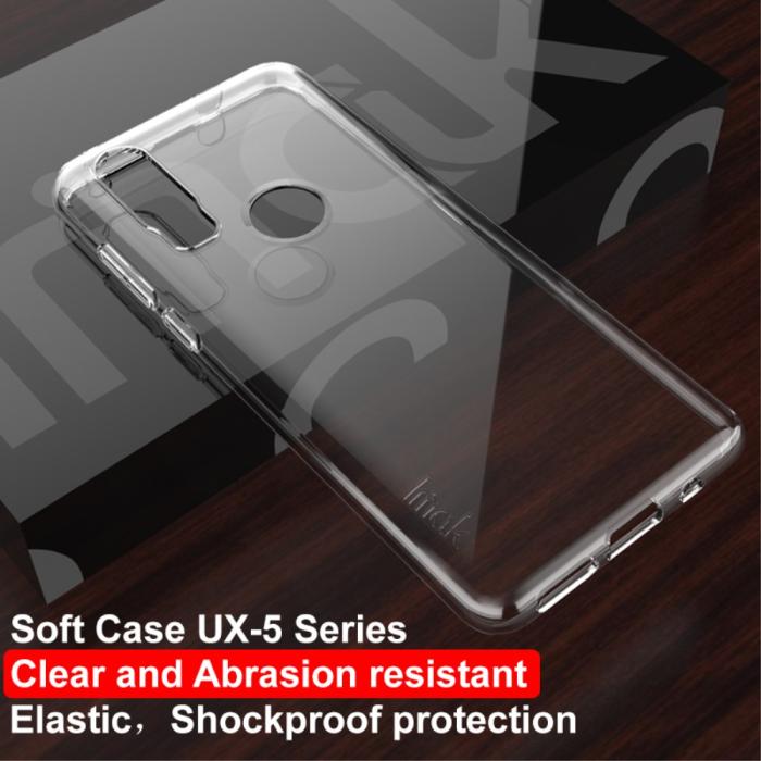 Bild 2, IMAK Motorola One Action - IMAK TPU skal - Transparent