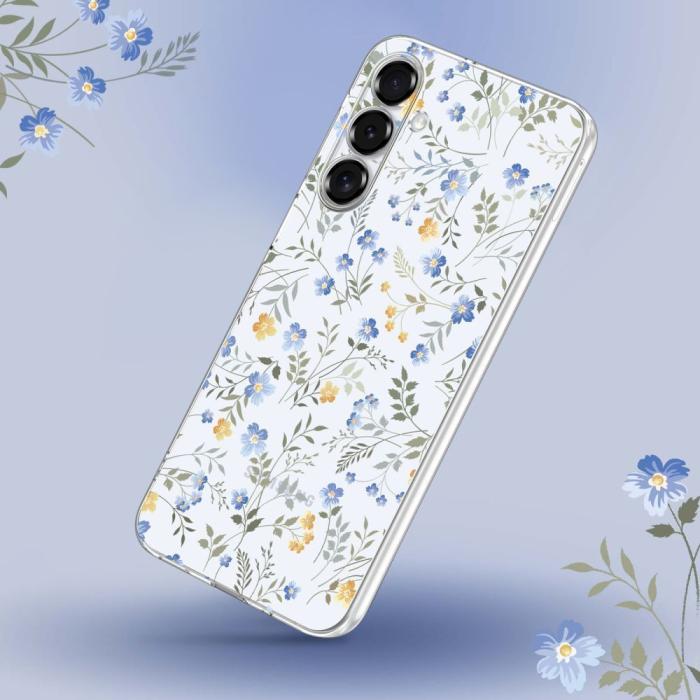 Bild 2, Tech-Protect Tech-Protect Samsung Galaxy A17 Skal FlexAir+ Spring Flowers