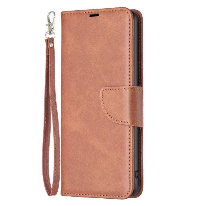 Bild 5,  Samsung Galaxy A34 5G Fodral Solid Shark Läder Brun