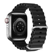 DUX DUCIS DUX DUCIS Apple Watch 38/40/41/42 mm mm Armband Wave Design Svart