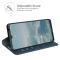  Nokia G10 / G20 Fodral Skin Touch Läder Blå