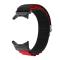  Google Pixel Watch / Watch 2 Armband Nylon Pro Svart/Röd