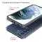  Samsung Galaxy S21 FE Skal Akryl/TPU Shockproof Transparent