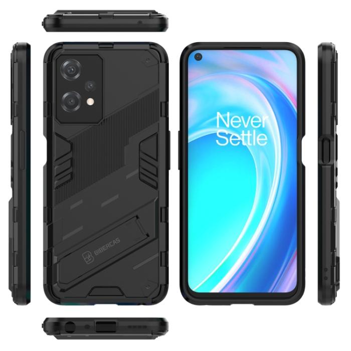 Bild 2,  OnePlus Nord CE 2 Lite 5G Skal Hybrid Armor Kickstand Svart