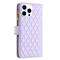  iPhone 16 Pro Fodral Diamond Multifunktionell Lila
