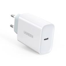 UGREEN Ugreen 30W USB-C QC PD Snabbladdare V&auml;ggladdare Vit