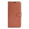  Motorola Moto G31 / G41 Fodral Litchi Textur Brun