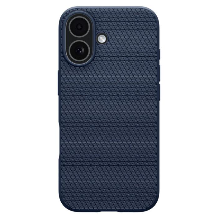 Bild 2, Spigen Spigen iPhone 17 Skal Liquid Air Navy Blue